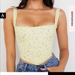 House of CB ‘Poppy’ Corset Top in Medium